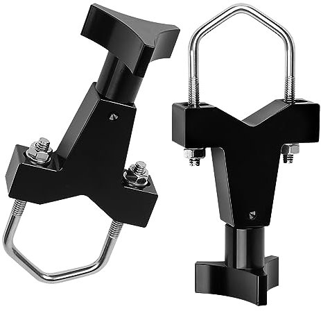 KAVIUS - Hochheberwagenheber Montage 1 bis 2,5 Zoll Rohrhalterung kompatibel mit Jeep RZR Offroad Polaris Universal für Fahrzeug LKW Wagenheber Montage hoch verstellbar