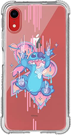 Official Stitch Babas iPhone XR Case Reinforced Transparent to Protect Your Mobile. Choose the Case Type You Like Best with Official Disney License