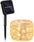 Jopassy Solar Lichterkette Aussen 20M 200LED, Lichtschlauch Außen Innen 8 Modi Lichtschlauch für Weihnachten, Party. Wasserdicht Außenlichterkette- Warmweiß