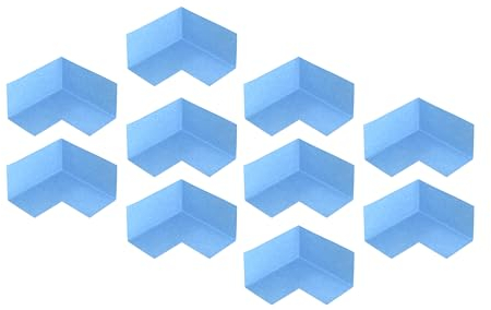 Isolbau Innenecke P3 Blau - 10 Stück - Wasserdichtes Eck-Dichtband für Sanitär, Dusche, Bad, Fliesen, Balkon Eckabdichtung Dichtecke Abdichtung für Innen- & Außenbereich