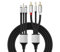 RCA Audio Cable 3.5mm Jack/USB Type C to 2 RCA Male Adapter 6.6ft/2M RCA Auxiliary Hi-Fi Sound Shielded Stereo Y Splitter Cable Cord Compatible with iPhone Smartphone Speakers Tablet HDTV MP3 Player