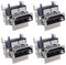 4 Pcs HDMI Port Socket Compatible with Xbox One S Only HDMI Port Socket Plug Jack Interface Connector Replacement