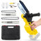 Honeyhouse 6 Zoll Mini-Kettensäge kompatibel mit 18V Dewalt Akku, Kabellose Tragbare Einhand-Kettensäge mit Sicherheitsschloss,2 Ketten für Baumzweige, Hof, Haushalt und GartenGarten (Kein Akku)