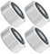 JANZU Almohadilla de Patas Amortiguadoras para Altavoz, Patas de Amplificador para Subwoofer, Almohadilla de Altavoz, Almohadilla de Subwoofer, Almohadilla de Base Giratoria, Audio HiFi