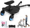 ENERHUB Universal Buggy Board with Seat, Kiddy Board with Pram Organiser Bag Fits 99% of Prams, Buggy Board for Families with More Than 2 Kids Aged 2-6 Years, Holds Children Up to 25KG