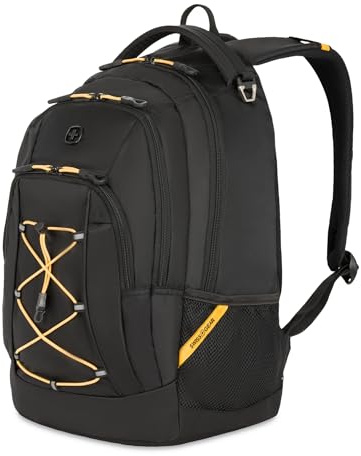 SwissGear Unisex's 1186 Bungee Backpack Laptop, Vintage Khaki, 17-inch