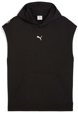PUMA Unisex M Graphic French Terry Sleeveless Hoodie Kapuzenpullover (1er Pack)