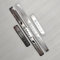 SJSHOPS Stainless Steel Car Door Sill Protector for MG MG3,4 PCS Anti-Slip Kick Plates,Scuff Guard Threshold,Welcome Pedal Strips,Car Bumper Protector