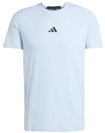 adidas Men's HIIT Workout 3-Stripes Tee T-Shirt