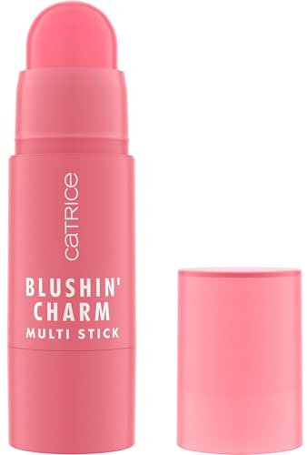 Catrice Cosmetics Blushin' Charm Multi Stick Blush en Stick, Résultat Instantané, Naturel, Sensation de Rosée (5.5 g)