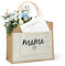Jutetasche Jutebeutel Personalisiert Geburtstagsgeschenk für Mütter Jute Taschen zum Plotten Muttertag Jute Shopper Bag Einkaufstasche Geschenk für Damen Geschenke für Mama Muttertagsgeschenk