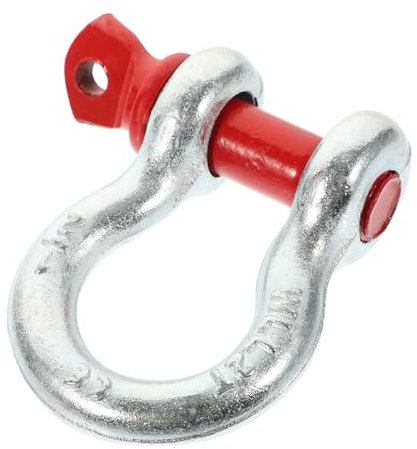 ULTECHNOVO Tonne Schrauben Verriegelung Haken Anhängerkupplung Winde sicherheitsschloss hebewerkzeug verzinken Sicherheitsverschluss Galvanisiert Ankerschäkel Offroad-Schäkel Verzinkter Stahl