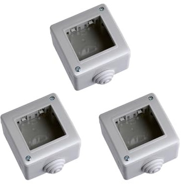gloca Set 3 Custodie 2P IP40 Compatibili Con Serie Matix