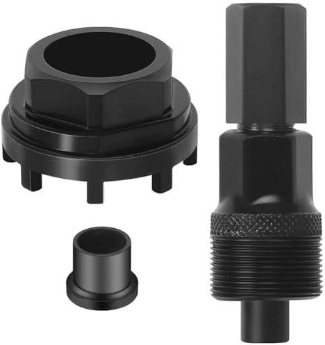 Kurbelabzieher Fahrrad, Fahrrad Tretlager Werkzeug Fahrrad Kurbelabzieher mit 1 Satz Kurbel Entferner Fahrrad, Fahrrad Lockring Tool Kurbel Entferner Abzieher Crank Puller für Fahrräder Reparatur