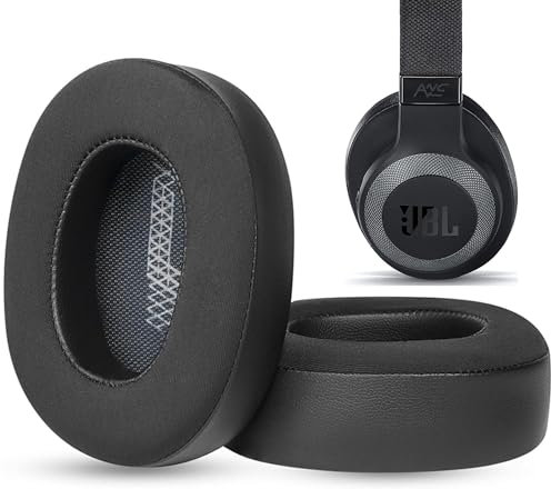 E65 Cuscinetti auricolari in gel di raffreddamento per JBL E65 E65BTNC / Duet NC/Live 650BTNC/660NC Live 660 BTNC cuffie - Cuscino in schiuma di memoria a raffreddamento istantaneo con