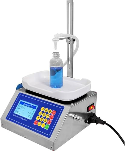 WHYYDSS Liquid Filling Machine Automatic Digital Honey Bottle Filler 0.09-3.5L/min Large Capacity Electric Weighing Bottle Filler Beverage Filler Pump for Juice Cosmetic Oil Glue 3200