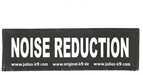 Interchangeable Patches, 1 pair, NOISE REDUCTION, Size: Small, Black