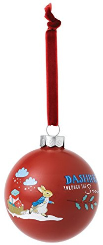 Beatrix Potter Peter Rabbit Christmas Bauble