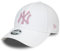 New era New York Yankees - - Damencap Kappe - MLB Baseball - Metallic Logo - 9Forty verstellbar - weiß - One-Size