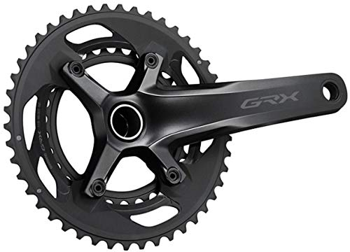 Shimano GRX Unisex – Erwachsene Grx Kurbelgarnitur, Schwarz, 30/46