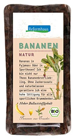 Reformhaus Bananen im Päckchen Bio, 250 g