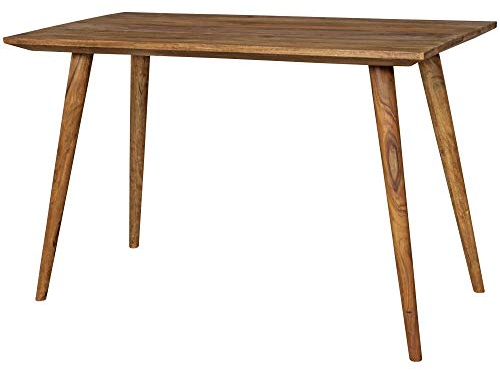 FineBuy Table à Manger Bois Massif Table de Cuisine Design Sheesham | Table de Salle à Manger Style Maison de Campagne Table en Bois Meubles en Bois Naturel Salle à Manger Meubles