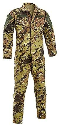 DEFCON 5 D5-1650LF VI UNIFORME COMBAT LANDING FORCE RIPSTOP POLYCOTTON VEGETATO ITALIANO (L)