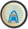 Rice Children's Plate Melamine Shark Design Blue