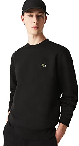Lacoste Sweatshirt Classic Fit Homme , Noir, XS