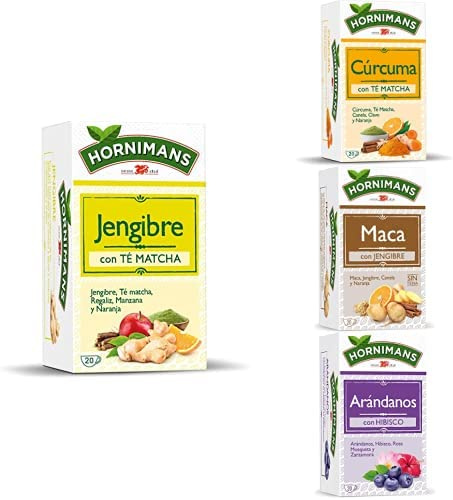 Hornimans Surtido Variado Superalimentos - Selección Tés e infusiones (4 x 20 bolsitas = 80 bolsitas)