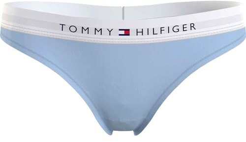 Tommy Hilfiger Damen String Tanga, Blau (Breezy Blue), XL