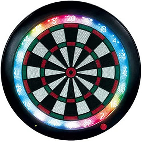 Dartscheiben-Set for Erwachsene, Leuchtende Dartscheibe, Zielpfeile, Leuchtende Scheibe, Intelligentes Bluetooth, Geeignet for Freizeitspiele Mit Der Familie