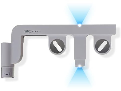 WCCONCEPT toilette japonaise complet moderne avec RENFORT ALU+ LUMIERE NOCTURNE LED AUTOMATIQUE- MARQUE FRANCAISE- wc japonais lavant- bidet toilette wc- double douchette wc ajustable en profondeur
