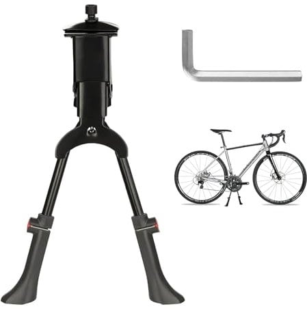 Hengrongshen Fahrradständer, Cube Fahrradständer, Zweibeinständer für 24 Bis 29 Fahrräder, Fahrradständer Mountainbike mit Schraubenschlüssel, Ständer Fahrrad für City Fahrrad, Mtb Und Trekkingräder