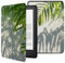 Custodia per Kindle Voyage 2014 Custodia per e-reader per Kindle Voyage Guscio protettivo con funzione di sospensione/veglia automatica - Foglie Di Palma Ombra