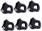 FUNNETOYU 6pezzi Manici Antiscottatura per Pentole da Accessori per Cucina Compatibili con Pentole Pressione e Vaporiera Design Ergonomico per Presa Comoda e Sicura