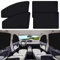 ZATOOTO Magnetic Auto Vorhang, UV-Blocking Sonnenschutz Auto, Schützt Kinder und Haustiere, Bietet Privatsphäre, 4-PCS