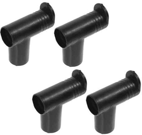 Holibanna 4stücke Kunststoff-kleiderständer-winkelverbinder Kleiderständerverbinder Kleiderständerbeschlag Praktische Kleiderständerverbindungen Modische Kleiderständerverbindungen Stoffstän