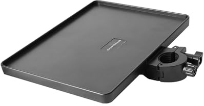 JUKOTA 1 Stück Mikrofonständer, Notenständer, Regal, Notenständer, Mikrofonstander, Tablett, Halterung, Mikrofon, Mit verstellbarem Anti-Rutsch-Clip