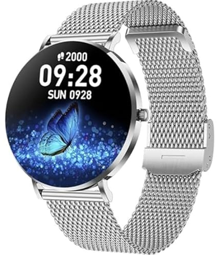 SWZEC 5 Smartwatch Damen Silber-pro