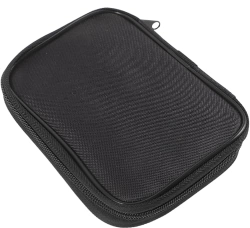COOLHIYA Blutzuckermessgerät Halter mit Netztasche Aufbewahrungstasche aus Stoßfestem Material für Diabetespatienten Reisen und Alltag mit Gummiband