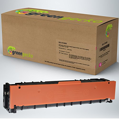 XXL Toner Magenta ersetzt HP CF403X / 201X | für Hewlett-Packard Color Laserjet Pro M252 dw, M252 n, M274 DN, M274dn, M274n, MFP M277dw, M277n | Druckerpatrone Magenta, neuster Chip