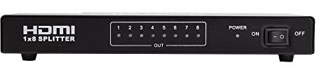 Splitter HDMI 1.4 Premium 4Kx2K, 1x8 8 porte HDMI 1080P HDCP 1.3, 3D 4K Blu-Ray