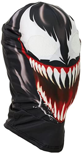 RUBIE'S Rubies Cagoule Adulte Venom Sturmhaube für Erwachsene, schwarz und rot, one Size