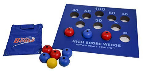 New Age Bowls Bronze 1 Bundle with Bowls Set and High Score Wedge