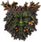 Enchanting Green Man Small Face Plaque - 14.5cm x 14cm (1 Pc.) - Durable Handcrafted Resin & Unique Design - Perfect for Garden Decor & Gift Idea