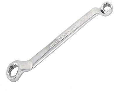 Offset-Ringschlüssel, 1 Stück, 5,5–32 mm, Doppelendschlüssel, metrischer Torx-Ringschlüssel für den professionellen und Heimwerker (22 x 24 mm)