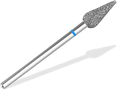 Diamantschleifer Fräser Bit Mittlere Körnung für Arbeiten an Hornhaut Gel Acryl Naturnagel Verhornungen