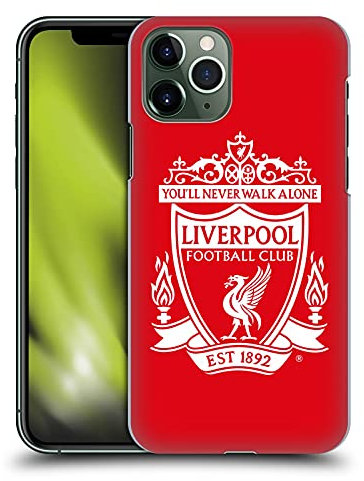 Head Case Designs Officially Licensed Liverpool Football Club Red 2 Crest 1 Hard Back Case Compatible With Apple iPhone 11 Pro