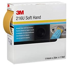 3M 51245 Rotolo ABRASIVO Soft con Spugna 216U P 800